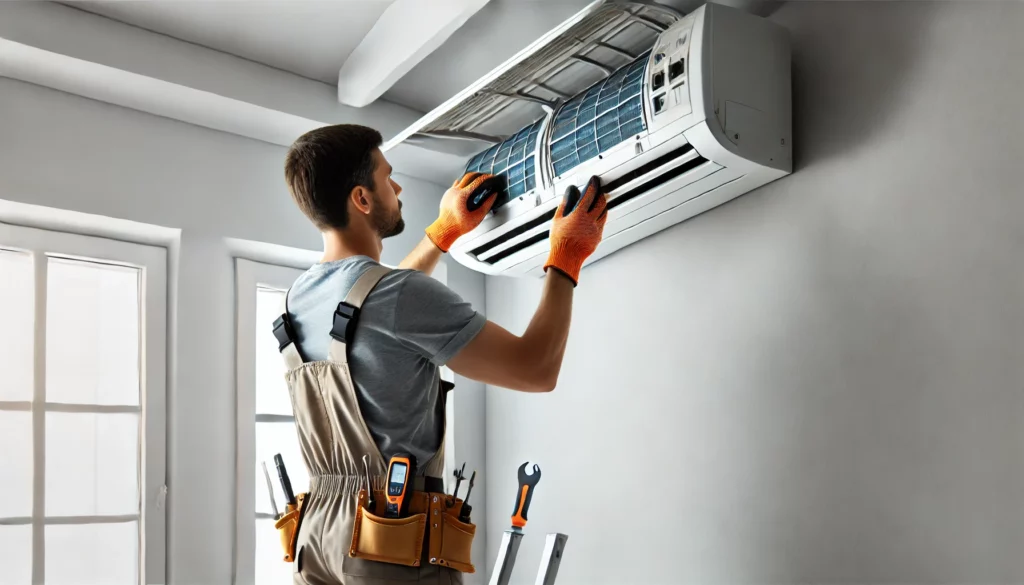 zasady montażu klimatyzacji